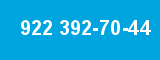 922 392-70-44